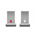 Llave de huella digital Kensington VeriMark IT compatible con Windows Hello y Windows Hello for Business con el SKU K64704EU, en color negro y plateado