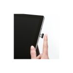 Llave de huella digital Kensington VeriMark IT compatible con Windows Hello y Windows Hello for Business con el SKU K64704EU, en color negro y plateado