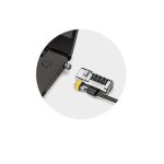 Kensington Candado de combinación ClickSafe para portátiles, alta seguridad, SKU K68105EU