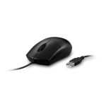 Kensington Ratón con cable lavable Pro Fit modelo K70315WW, ideal para entornos higiénicos, cable largo y buena ergonomía