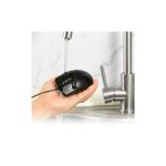 Kensington Ratón con cable lavable Pro Fit modelo K70315WW, ideal para entornos higiénicos, cable largo y buena ergonomía