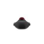 Vista del Kensington Trackball inalámbrico Orbit en color negro con anillo de desplazamiento, modelo K70992WW