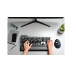 Ratón Trackball Kensington Pro Fit Ergo TB550, inalámbrico RF y Bluetooth, diseño para mano derecha, 1600 DPI, SKU K72196WW