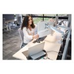 Teclado Kensington Slim Type Wireless Keyboard para oficina, RF inalámbrico, QWERTY en español, color negro. SKU K72344ES.