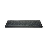 Teclado Kensington Slim Type Wireless Keyboard para oficina, RF inalámbrico, QWERTY en español, color negro. SKU K72344ES.