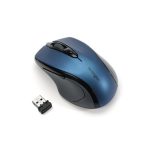 Kensington Ratón inalámbrico Pro Fit tamaño mediano en color azul zafiro, SKU K72421WW