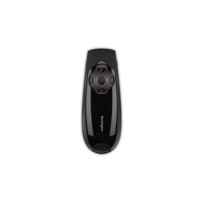 Kensington Presentador Control de Cursor Inalámbrico con Láser Rojo Presentador inalámbrico Kensington Expert con control de cursor y láser rojo, SKU K72425EU, ideal para videoconferencias