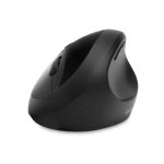 Vista del Kensington Ratón inalámbrico Pro Fit Ergo en color negro, modelo K75404EU. Diseñado ergonómicamente para comodidad y productividad.
