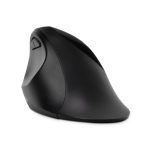 Vista del Kensington Ratón inalámbrico Pro Fit Ergo en color negro, modelo K75404EU. Diseñado ergonómicamente para comodidad y productividad.
