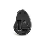 Kensington Ratón inalámbrico vertical Pro Fit Ergo, diseño ergonómico, SKU K75501EU
