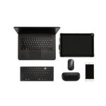 Imagen del teclado compacto multidispositivo Kensington con tecnología inalámbrica dual, SKU K75502ES