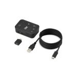 Auriculares Kensington Switch universal 3 en 1 para audio profesional, modelo K83300WW, ideales para un sonido de alta calidad.