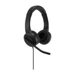 Kensington Auriculares supraaurales USB-C H1000, cómodos y con micrófono integrado. SKU K83450WW.