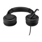Kensington Auriculares supraaurales USB-C H1000, cómodos y con micrófono integrado. SKU K83450WW.