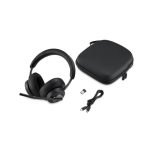 Kensington Auriculares Bluetooth circumaurales H3000 con sonido envolvente, modelo K83452WW
