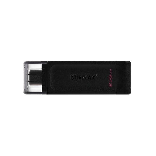 Kingston DataTraveler 256GB USB-C 3.2 Gen 1 Kingston Technology DataTraveler 256GB USB-C 3.2 Gen 1, DT70/256GB, almacenamiento externo portátil