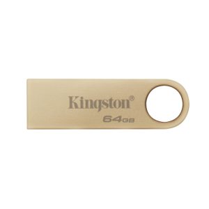Kingston Technology DataTraveler de 64GB, velocidad de 220MB/s, USB 3.2 Gen 1, metálica, SKU DTSE9G3/64GB