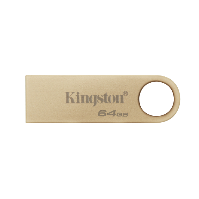 Kingston USB 3.2 Unidad 64GB Metálica de Alta Velocidad Kingston Technology DataTraveler de 64GB, velocidad de 220MB/s, USB 3.2 Gen 1, metálica, SKU DTSE9G3/64GB