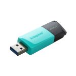 Kingston Technology DataTraveler de 256GB USB 3.2 Gen1 en negro y turquesa, modelo DTXM/256GB, ideal para almacenamiento externo