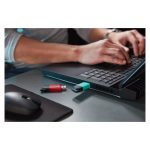 Kingston Technology DataTraveler de 256GB USB 3.2 Gen1 en negro y turquesa, modelo DTXM/256GB, ideal para almacenamiento externo