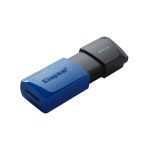 Pendrives Kingston Technology DataTraveler Exodia M de 64GB con USB 3.2 Gen 1 en colores negro y azul - Paquete de 2 (SKU: DTXM/64GB-2P)