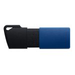Unidad flash Kingston Technology DataTraveler 64GB USB3.2 Gen 1 Exodia M con diseño en negro y azul, SKU DTXM/64GB
