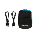 Disco duro externo Kingston Technology IronKey Vault Privacy 80 con 1920GB de capacidad, cifrado XTS-AES de 256 bits, SKU IKVP80ES/1920G