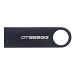 Memoria USB Kingston Technology DataTraveler de 64 GB con interfaz SE9 G3 y acabado en níquel oscuro, SKU: KE-U2X64-1AC