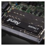 Memoria RAM Kingston FURY 16 GB DDR4 3200MT/s CL20, SKU KF432S20IB/16, en formato SODIMM para mejorar el rendimiento de portátiles.