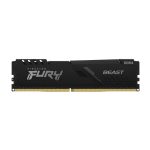 Memoria RAM Kingston FURY Beast de 8GB con velocidad de 3600MT/s, tipo DDR4 y latencia CL17. SKU KF436C17BB/8