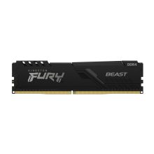 Memoria RAM Kingston FURY Beast de 8GB con velocidad de 3600MT/s, tipo DDR4 y latencia CL17. SKU KF436C17BB/8
