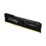Memoria RAM Kingston FURY Beast de 8GB con velocidad de 3600MT/s, tipo DDR4 y latencia CL17. SKU KF436C17BB/8