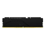 Imagen de la memoria RAM Kingston Technology FURY Beast con 16GB de capacidad, velocidad de 5200MT/s, tipo DDR5, latencia CL36, en color negro, vendida en un kit de 2. SKU: KF552C36BBEK2-16