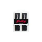 Memoria RAM Kingston Technology FURY Beast de 32GB con velocidad de 6000MT/s DDR5 CL30, Kit de 2 con RGB y EXPO. SKU: KF560C30BBEAK2-32