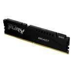 Memoria RAM Kingston Technology FURY Beast 32GB DDR5 6400MT/s, CL32, color negro, SKU KF564C32BBE-32