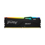 Imagen del producto Kingston FURY Beast 32GB 6400MT/s DDR5 memoria RAM con RGB y latencia CL32, SKU KF564C32BBEAK2-32