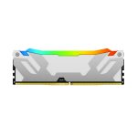 Kingston Technology FURY 32GB 6400MT/s DDR5 CL32 DIMM (Kit de 2) Renegade RGB Blanco XMP, SKU: KF564C32RWAK2-32