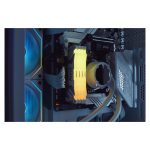 Imagen del Kingston Technology FURY 24GB 8000MT/s DDR5 CL38 DIMM Renegade RGB Blanco, SKU KF580C38RWA-24, una memoria RAM de alta velocidad con iluminación RGB.