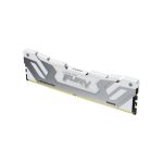 Memoria RAM Kingston Technology FURY 24GB DDR5 8400MT/s CL40 CUDIMM Renegade White XMP, SKU KF584CU40RW-24