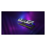 Memoria RAM Kingston Technology FURY de 24GB con velocidad de 8800MT/s, DDR5, latencia CL42 y diseño RGB en color plateado, SKU KF588CU42RSA-24