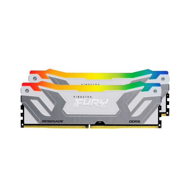 Kingston Technology FURY 24GB 8800MT/s DDR5 CL42 CUDIMM Renegade RGB Blanco 1 Kingston Technology FURY 24GB 8800MT/s DDR5 CL42 CUDIMM Renegade RGB Blanco