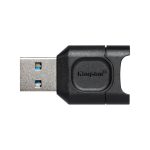 Lector de tarjeta Kingston MobileLite Plus USB 3.2 Gen 1 Type-A en color negro, SKU MLPM
