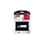 Imagen del Kingston Technology A2000, un SSD NVMe de 1 TB con tecnología M.2 PCI Express 3.0, modelo SA2000M8/1000G, ideal para mejorar el rendimiento de tu computadora