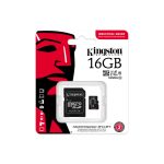 Tarjeta de memoria Kingston Technology Industrial 16 GB MicroSDHC UHS-I Clase 10, SKU SDCIT2/16GB, ideal para dispositivos de alta demanda