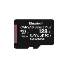 Tarjeta microSDXC Kingston Technology Canvas Select Plus de 128 GB, modelo SDCS2/128GBSP, velocidad 100R, clase A1 C10