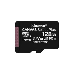 Tarjeta microSDXC Kingston Technology Canvas Select Plus de 128 GB, modelo SDCS2/128GBSP, velocidad 100R, clase A1 C10