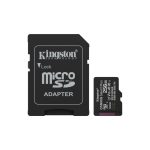 Kingston Technology 256GB microSDXC Canvas Select Plus Gen3 con velocidad de 150MB/s, clase A1, SKU SDCS3/256GB. Incluye adaptador de SD