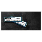 Disco duro sólido Kingston Technology modelo DC1000B de 480 GB en formato M.2 con PCI Express 3.0 y tecnología NVMe 3D TLC NAND, SKU SEDC1000BM8/480G
