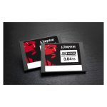 Disco duro SSD Kingston Technology DC450R con 3,84 TB de capacidad, conexión Serial ATA III y tecnología 3D TLC. SKU SEDC450R/3840G.