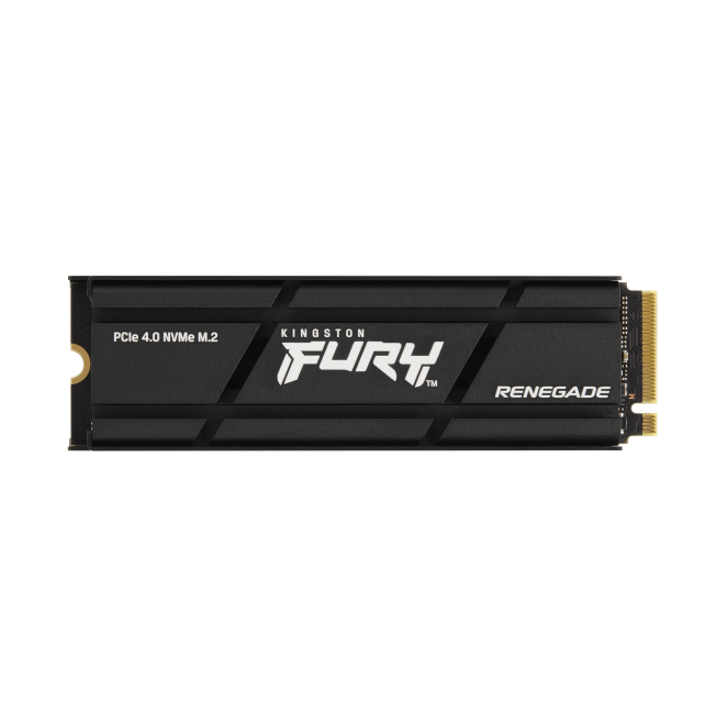 Kingston Technology SSD PCIe 4.0 NVMe con Difusor Térmico Disco duro Kingston Technology 1000G RENEGADE PCIe 4.0 NVMe SSD con difusor térmico. SKU SFYRSK/1000G